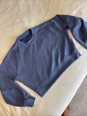 lululemon athletica Slate Blue Crewneck Sweatshirt